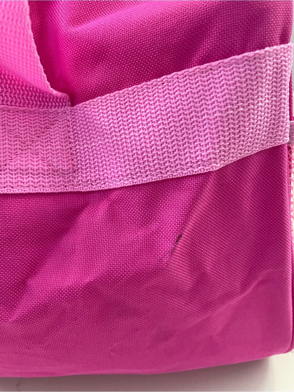 Disney Pink Minnie Mouse Rainbow Kids Travel Duffel
